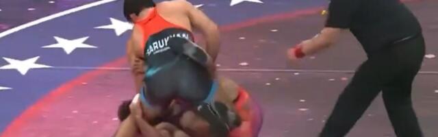 Haos, haos, haos! Sevale pesnice i kolena u meču rvanja, Jermen napao Amerikanca nakon što ga je pobedio