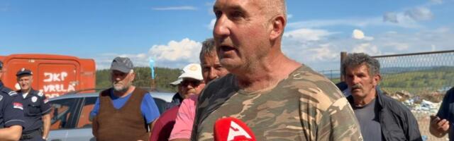 Zastrašivanje na blokadi deponije: Ako bude komanda, biće krvavo ovde (VIDEO)