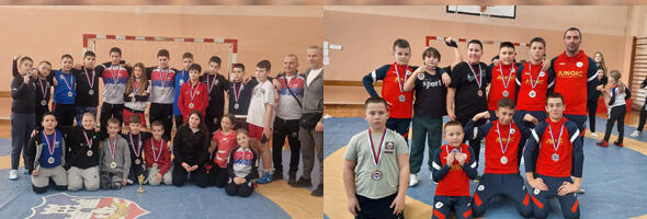 Kragujevačkim rvačima 25 medalja na Trofeju Mladenovca