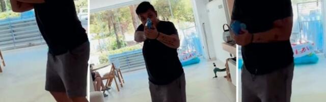 MARIJA ŠERIFOVIĆ VITLA PIŠTOLJEM PRED PORODICOM! Okupila ih sve, pa UPERILA u njih - čuju se URLICI: "Maro, molim te, prestani" (FOTO, VIDEO)