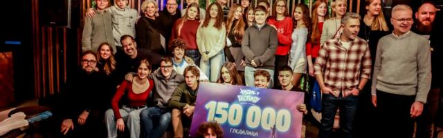 Junak svih generacija i za sva vremena: Proslavljen 150.000. gledalac velikog domaćeg hita "Hajduk u Beogradu"