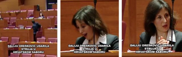 (VIDEO) Haos u parlamentu! Poslanicu udarila struja - vrisnula od bola i digla na noge celu salu, sednica hitno prekinuta