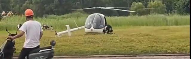 Strašne scene, helikopter van kontrole, putnici se ljuljaju kao krpene lutke: Snimljene dramatične scene