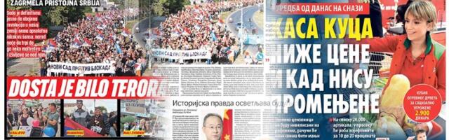 Skup vlasti protiv blokada, a prizor IDENTIČAN: Urednik je prepoznao i temu i fotografiju (FOTO)