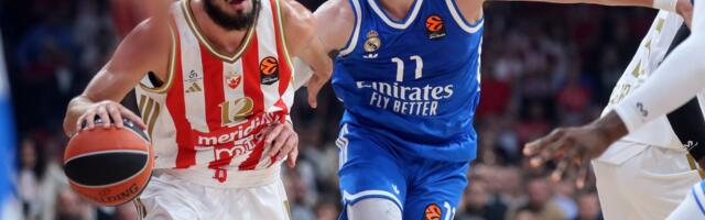 Ubedljivih 90:75 za pobedu košarkaša Crvene zvezde nad Real Madridom