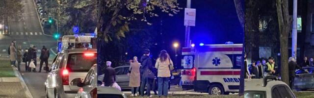 Devojku udario automobil dok je pretrčavala ulicu: Užas na Konjarniku (FOTO/VIDEO)