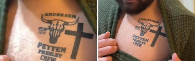 Hteo je da iznenadi suprugu romantičnom tetovažom: Ceo internet mu se smeje, a reakcije žene je genijalna