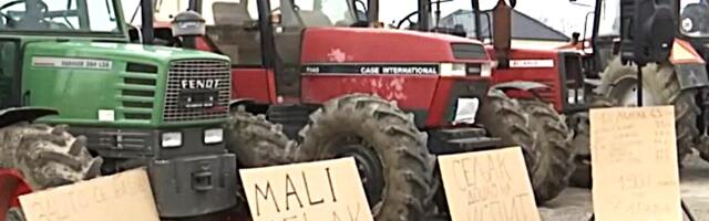 Četvrti dan blokade u Mrčajevcima, poljoprivrednici od srede najavljuju radikalizaciju