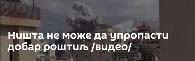 Ништа не може да упропасти добар роштиљ  /видео/