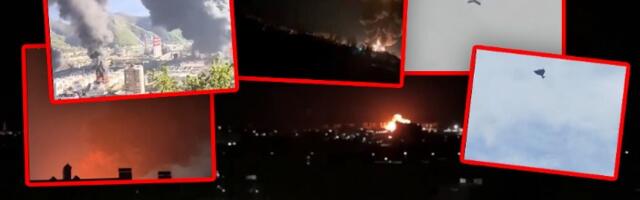 EKSPLOZIJE TRESLE FABRIKE Žestok napad Ukrajine na ruske mete (VIDEO)