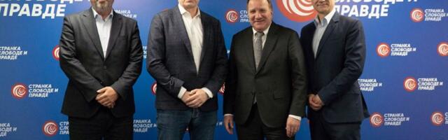 Predsednik PES-a posetio centralu SSP-a, sastao se sa Đilasom, Stefanovićem i Samofalovim (FOTO)