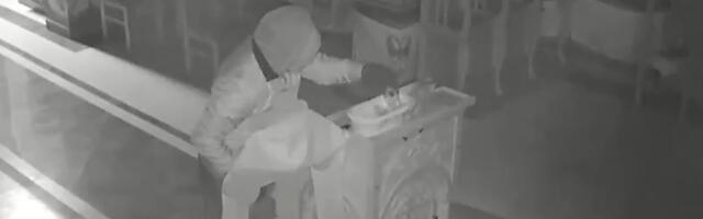 Išao od ikone do ikone i krao prilog: Sramotan snimak iz crkve (VIDEO)
