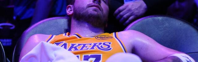 Dončić odigrao istorijski meč, dao 60 poena, a uspeo je i da dremne: Viralni momenat sa meča protiv Majamija