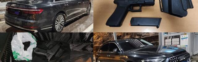 Uhapšen vozač počasnog konzula Belorusije: U skupocenom autu mu pronađen pištolj i municija - drama na crnogorskoj granici (FOTO)