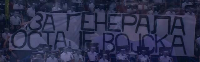 Koreografija za Duška Vujoševića i reči Grobara koje nikog neće ostaviti ravnodušnim: "Iza generala ostaje..."