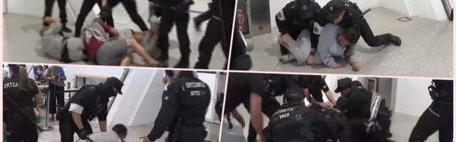 POGLEDAJTE KAKO JE ŠPANSKA POLICIJA BRUTALNO PREBILA AKTIVISTE KOJI SU SE VRATILI IZ IZRAELSKOG ZATOČENIŠTVA! Haos na aerodromu u Bilbau (VIDEO)