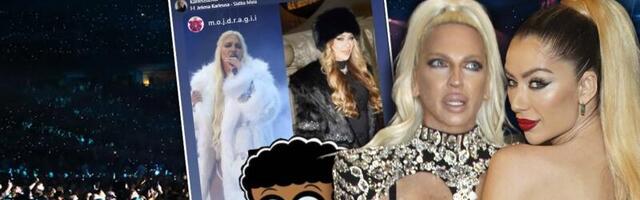 Tea Tairović "skinula" Karleušin stajling na Trgu Republike: Obukla istu bundu kao muzička zvezda, JK frapirana (FOTO)