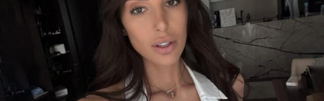 JOVANA TOMIĆ SE UDALA U HALJINI KOJA JE REMEK-DELO: "Da" je izgovorila u jednostavnoj beloj čipki, a mišljenja su podeljena (FOTO)