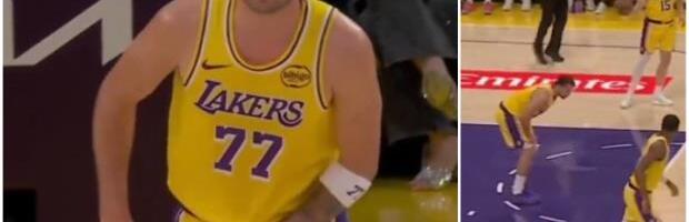 DONČIĆ SE UHVATIO ZA MEĐUNOŽJE, PA ZAGRMEO - "UDARIO ME JE U ..." Luka dobio nezgodan udarac na meču protiv Jokića: Kamere zabeležile njegovu hit reakciju!