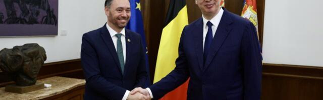 "Dobar i sadržajan razgovor": Oglasio se Vučić posle sastanka sa potpredsednikom vlade Belgije (FOTO)