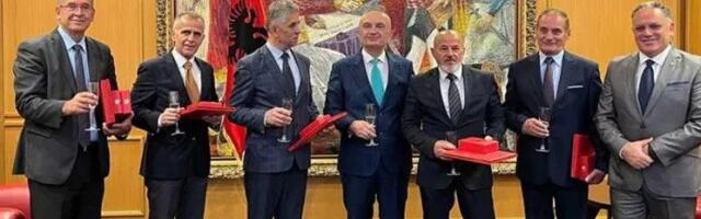 Ugljanin u Tirani odlikovan ordenom “viteza Skenderbegovog reda”