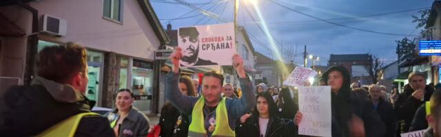 U Vranju novi protest uz poruku „borba za pravdu se nastavlja“