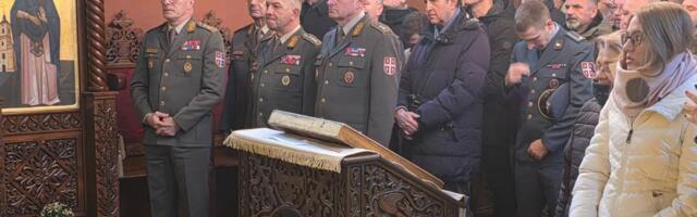 Načelnik Generalštaba general Mojsilović: Vojska počiva na vrednostima iz pravoslavne duhovnosti