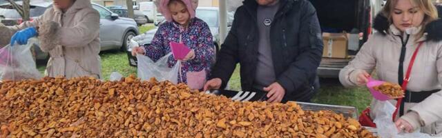 FOTO, VIDEO: Mužlja slavila čvarke – bakrači se usijali, varjače radile bez pauze