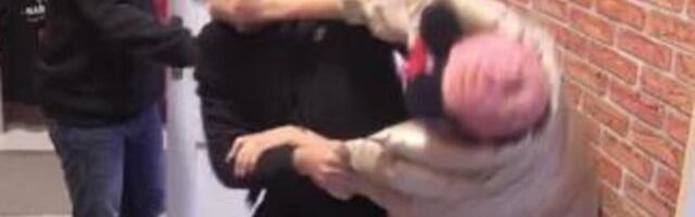 ŽESTOKA MAKLJAŽA U PROGRAMU UŽIVO! Vukao ga po podu poput KERA, javnost gledala u neverici