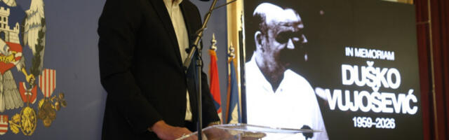 KRSTIĆ SE OPROSTIO OD VUJOŠEVIĆA! Evo kako je bivši kapiten Partizana govorio na potresnoj komemoraciji!