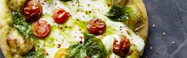 Pesto kapreze pica