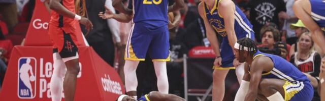 JEZIVO: "Tojota centar" je zanemeo - težak pad košarkaša Golden Stejta! (VIDEO)