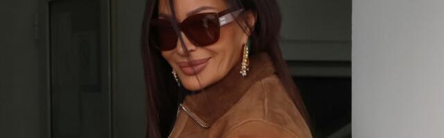 Ceca oduševila u karamel jakni od brušene kože – Evo gde pronaći isti model po pristupačnoj ceni