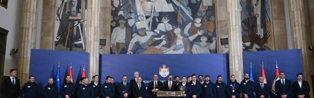 MVP Mandić i Ćuk nisu bili na prijemu kod Vučića, oglasio se Vaterpolo savez