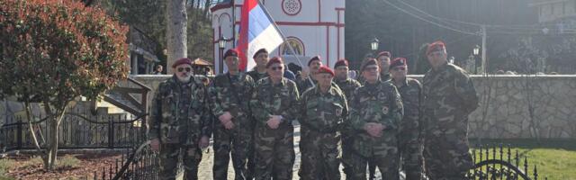 Vladimir Savić u manastiru Tumane imenovan za potparola Udruženja veterana JSO