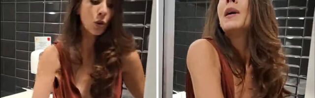 Ivana Dudić sa dubokim dekolteom, muškarac joj dobacio: Žestoko ga opsovala, stigao joj brutalan odgovor
