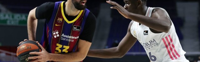 Uragan Mirotić i izvanredni Kjurik prelomili El Klasiko, Barsa nanela prvi poraz Realu u ACB ligi