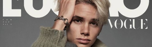 Romeo Beckham na naslovnoj muškog Voguea - i svi kažu da je ista majka!