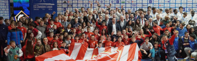 Džudisti Crvene zvezde ponovo vicešampioni Evrope