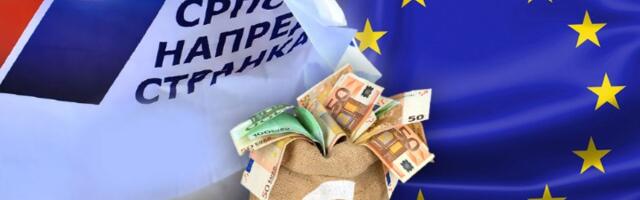 SNS NA PARE NIJE GADLJIV Srbiji od EU 61 milion evra