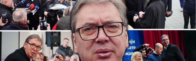 VUČIĆ U KLADOVU: Obezbeđen novac za brzu saobraćajnicu, menjamo 100 km vodovoda i otvaramo fabriku za dame! "OBOJENA REVOLUCIJA IM NEĆE PROĆI, DRŽAVA NIJE IGRAČKA!" (VIDEO)