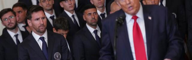 Tramp napravio skandal sa Mesijem: Došli na prijem, a doživeli neprijatnost koju su kamere uhvatile /VIDEO/