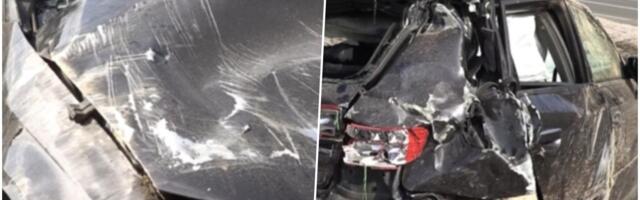 TRI OSOBE POVREĐENE U STRAVIČNOM UDESU KOD NOVOG PAZARA! Vatrogasci sekli SMRKSANA vozila, direktan sudar "audija" i kamiona! OVO je prethodilo? (FOTO, VIDEO)