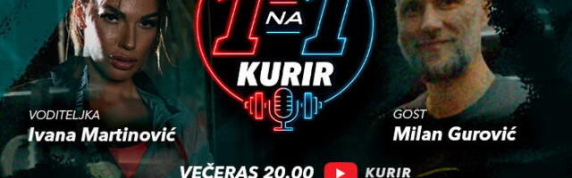 „1 NA 1 GYMCAST“:  NOVI PODKAST NA KURIROVOM JUTJUB KANALU – večeras od 20 sati