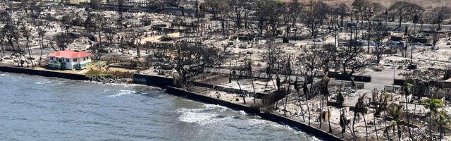Požari na Havajima: Crvena kuća u gradu Lahaina koja je preživela