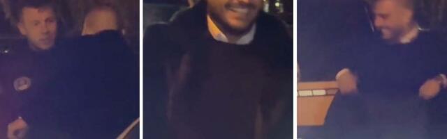 DARKO LAZIĆ PRIŠAO POLICAJCIMA PRED NASTUP! Šok-scena ispred kluba! (VIDEO)