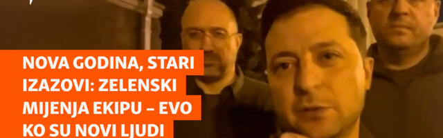 Nova godina, stari izazovi: Zelenski mijenja ekipu – evo ko su novi ljudi