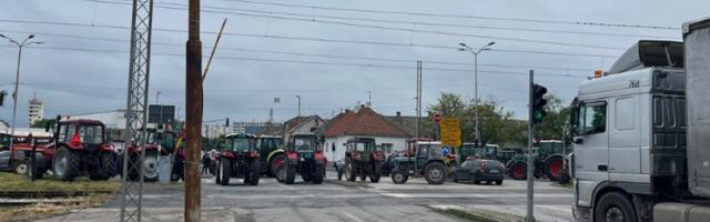 Poljoprivrednici blokirali magistralni put Kraljevo-Čačak, nema više blokade u Mrčajevcima