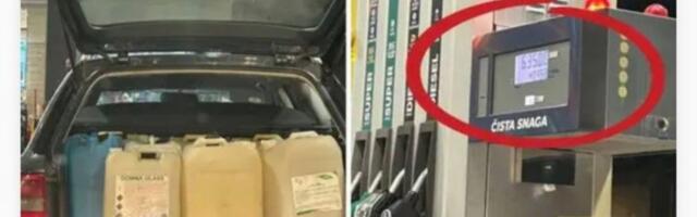 NATOČIO 400 LITRA GORIVA I PITA KAKO NEMA VIŠE?! Hrvati PANIČNO pune kanistere - ovo je nezapamćena scena! (FOTO)