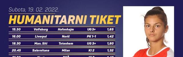 Humanitarni tiket u podne: Margita Vasović tipuje za Fondaciju „Delije“